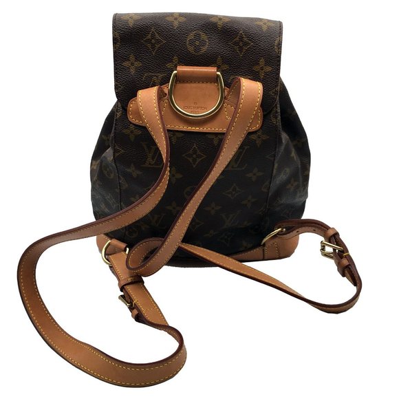 Montsouris MM Monogram Canvas Backpack - Picture 3 of 8